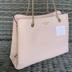 Kate Spade jordyn large chain handle tote